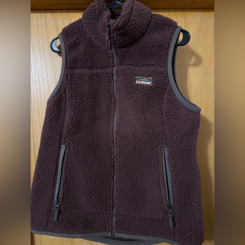 L.L. Bean Women’s Fleece Vest - Dark Purple